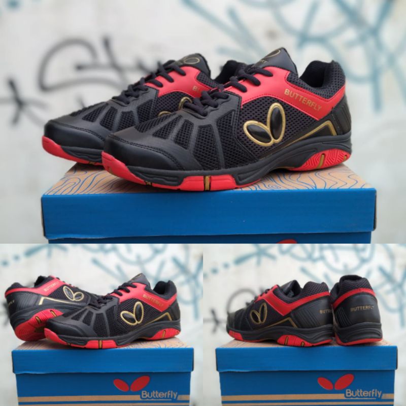 sepatu batterfly sepatu badminton sepatu pimpong sepatu tenis voly