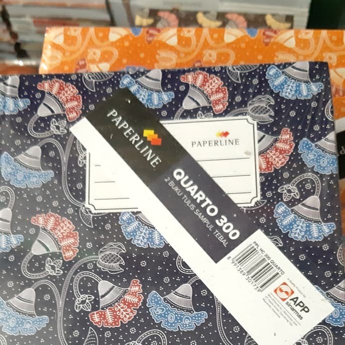 

buku hard cover paperline quarto 300