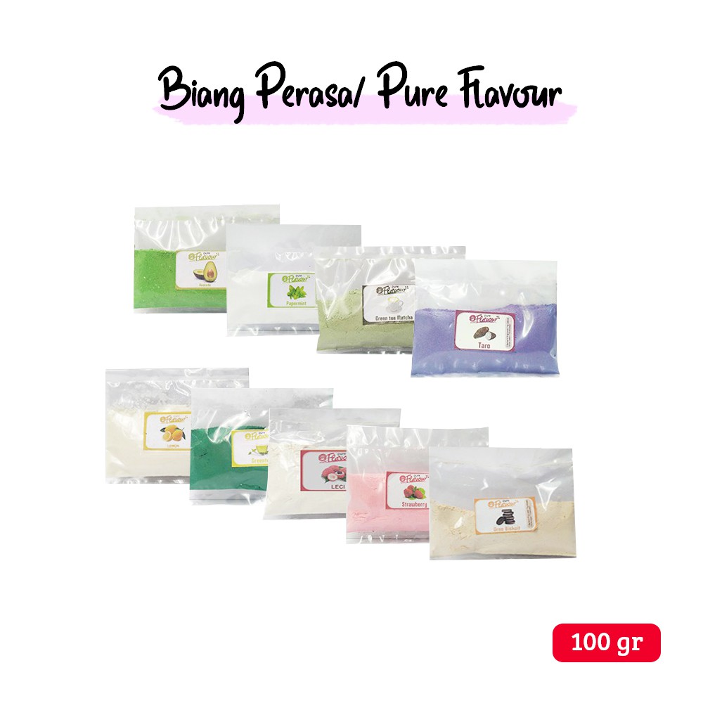 

Biang Perasa/ Pure Flavour Rasa Buah - buahan (100 gr)