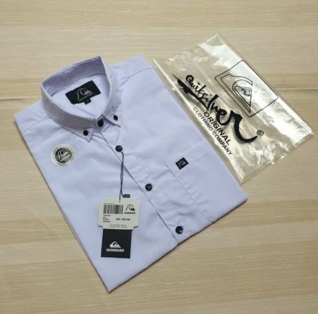 ORIGINAL KEMEJA POLOS DISTRO PRIA LENGAN PENDEK SURFING DAN KERJA KANTOR BAJU FORMAL