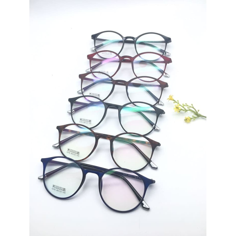 Frame Kacamata Minus Fashion Korea NS6276 Pria Wanita Leopard