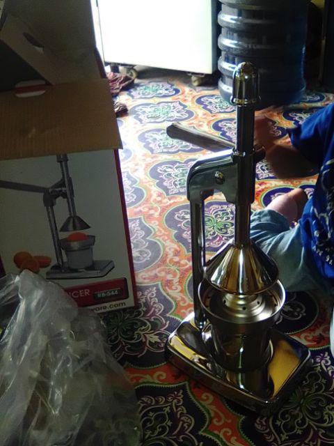 Perasan Jeruk Tinggi  Ruby Stainless - Juicer Manual
