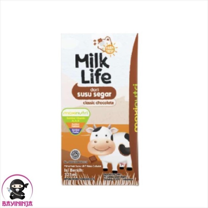 

MILK LIFE Susu UHT 125 ml - Chocolate T-Ninjabayi