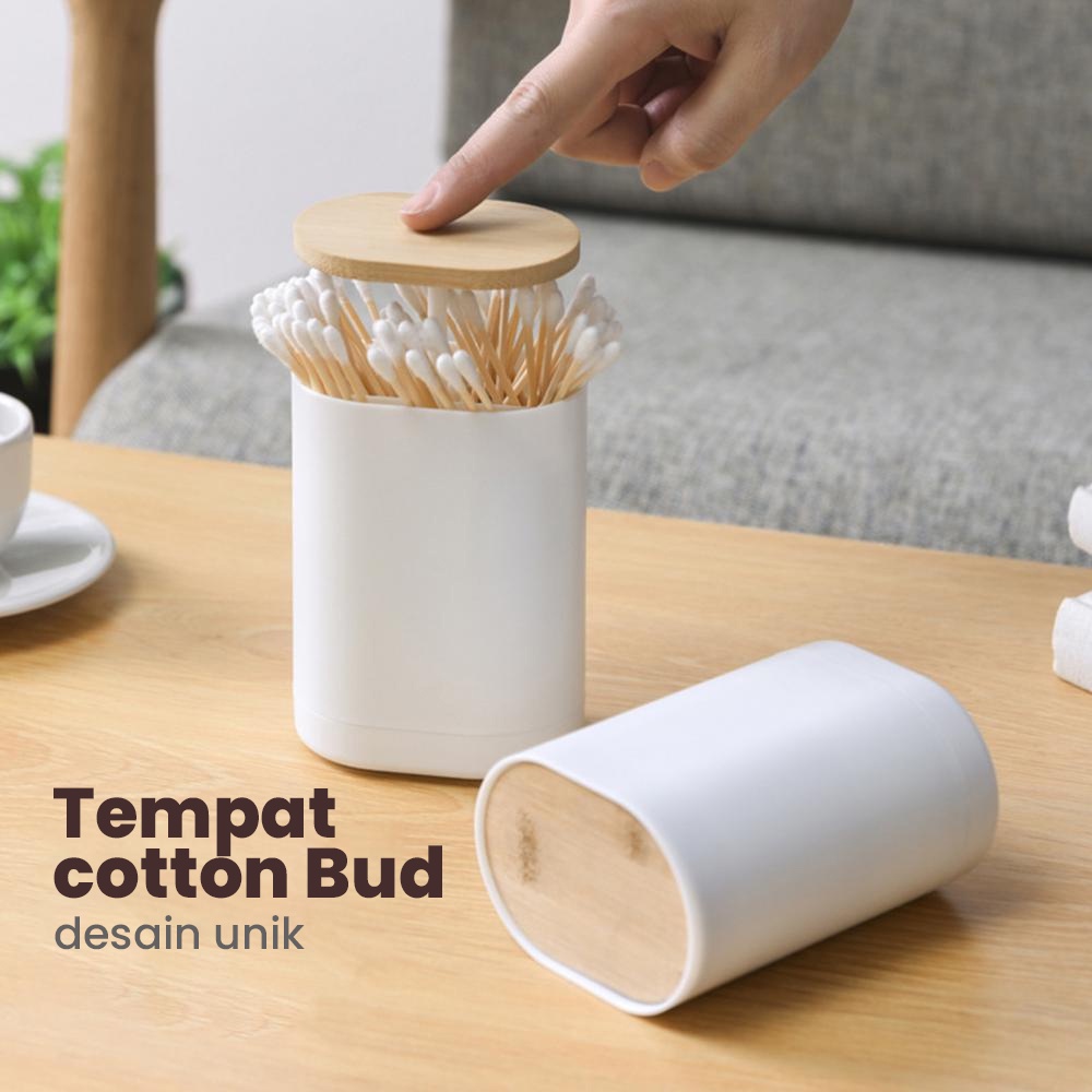 Tempat Tusuk Gigi Cotton Bud Organizer