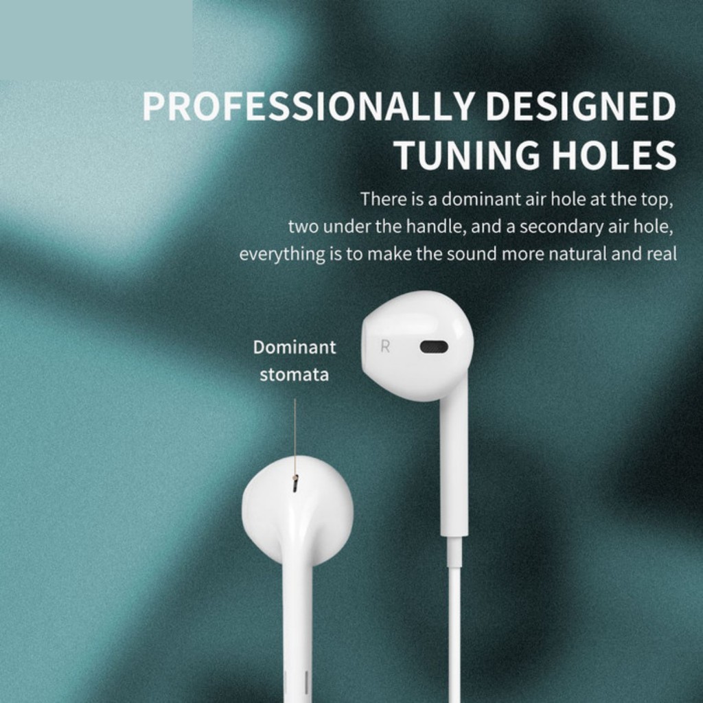 Handsfree / Headset R9/R11 + Mic Polos Non Logo Earphone