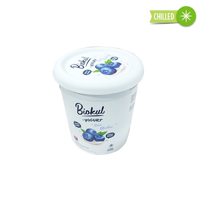 Biokul Stirred Yogurt Blueberry 1000Ml