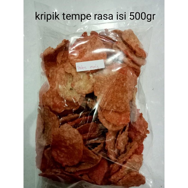 

kripik tempe rasa 250 gram, 500 gram