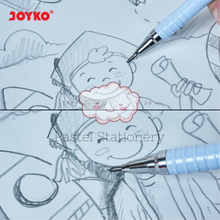 Pensil Mekanik Pastel Joyko MP-53 2.0mm - Mechanical Pencil Joyko 2,0 mm