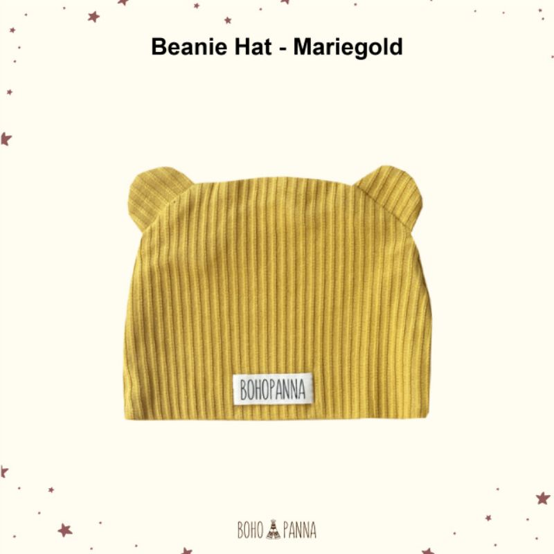 CILLABABY - BOHOPANNA | BOHOBABY BEANIE HAT (Topi Anak Bayi)-Marigold