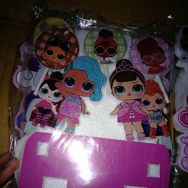 Cake Topper Lol Doll Surprise
