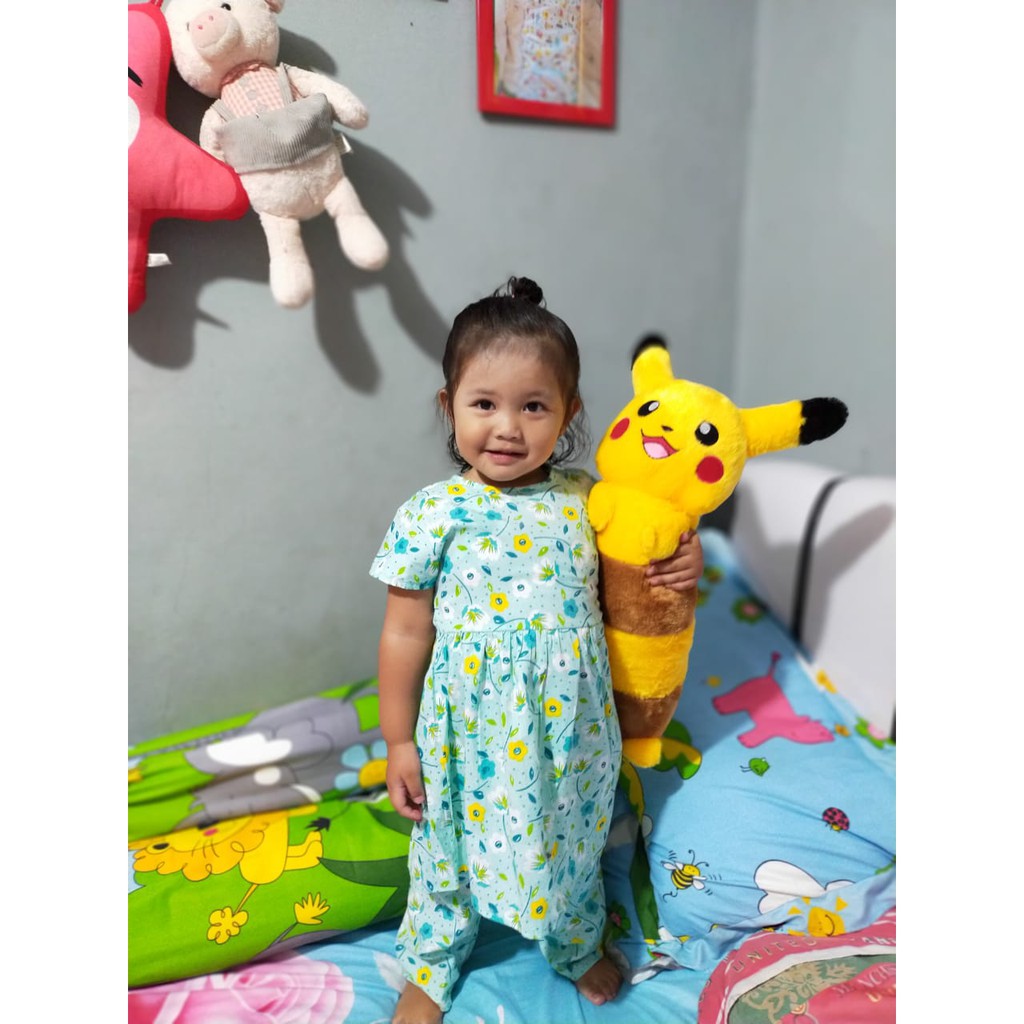 Ecer Setelan dress anak perempuan Tunik 1-10 tahun