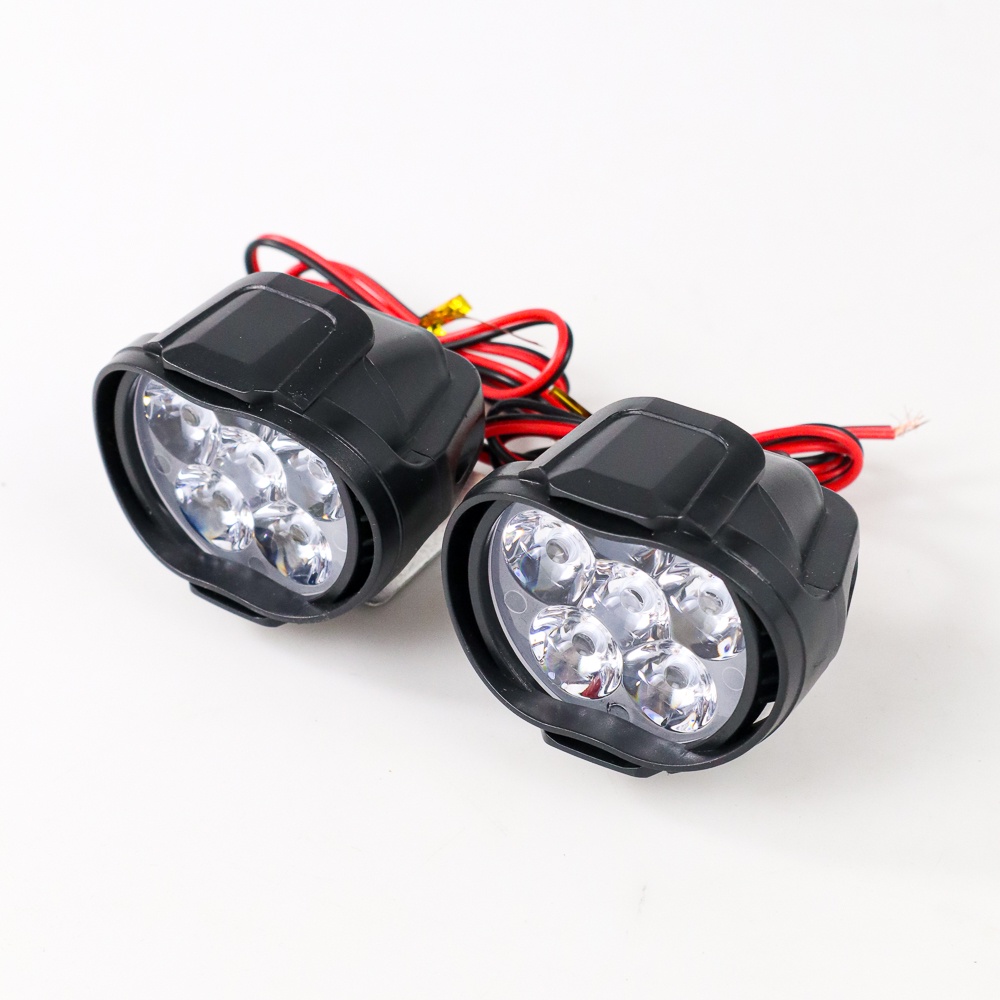 Lampu Tembak Motor LED High Beam 1000 Lumens 1 PCS - Lampu Tembak Motor ATV LED Spotlight 18 LED - Lampu Motor - Lampu Sorot Motor Mobil - Lampu Tembak Motor - Lampu Sorot LED - Lampu Motor Mobil - Lampu Variasi - Lampu Mobil - Lampu Tembak Super Terang