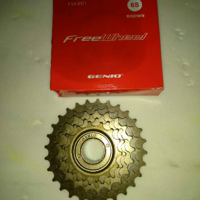 Freewheel 6 speed Genio