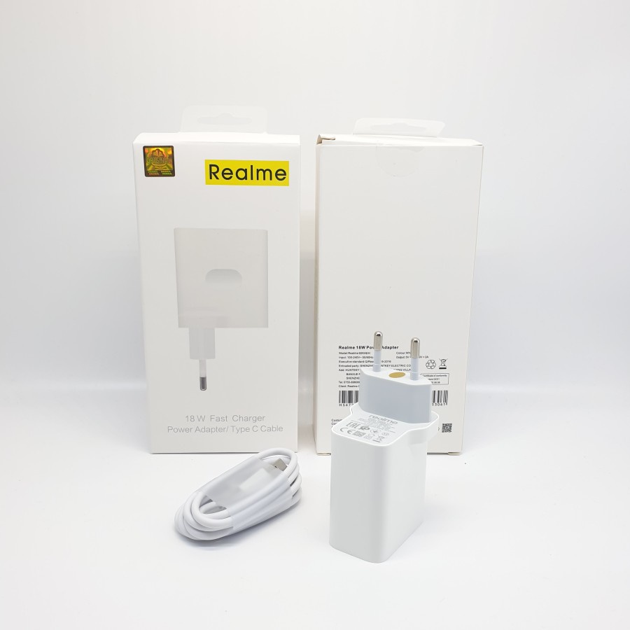 CHARGER CESAN T/C REALME 18 WATT FAST CHARGER OP92KAEH MICRO ORI