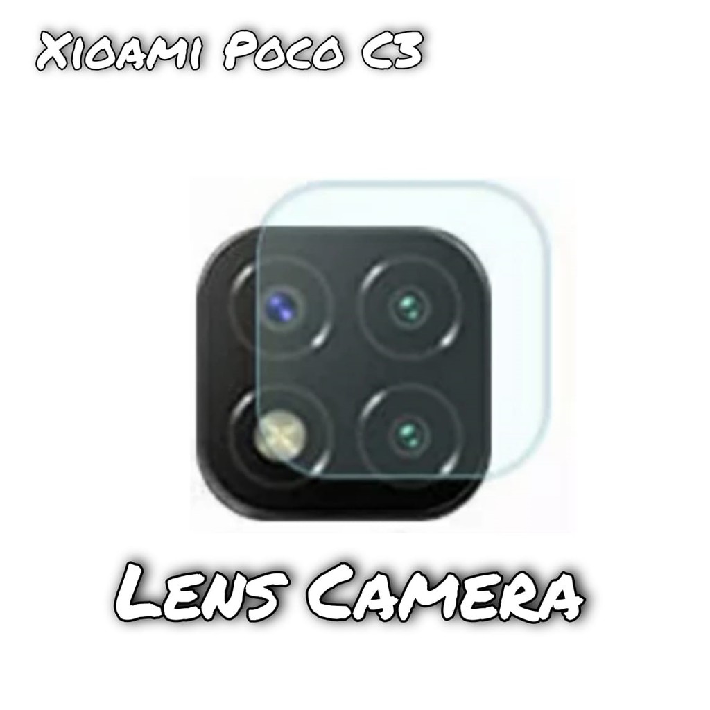 Tempered Glass Kamera XIAOMI POCO C3 (2021) Lens Camera HandPhone