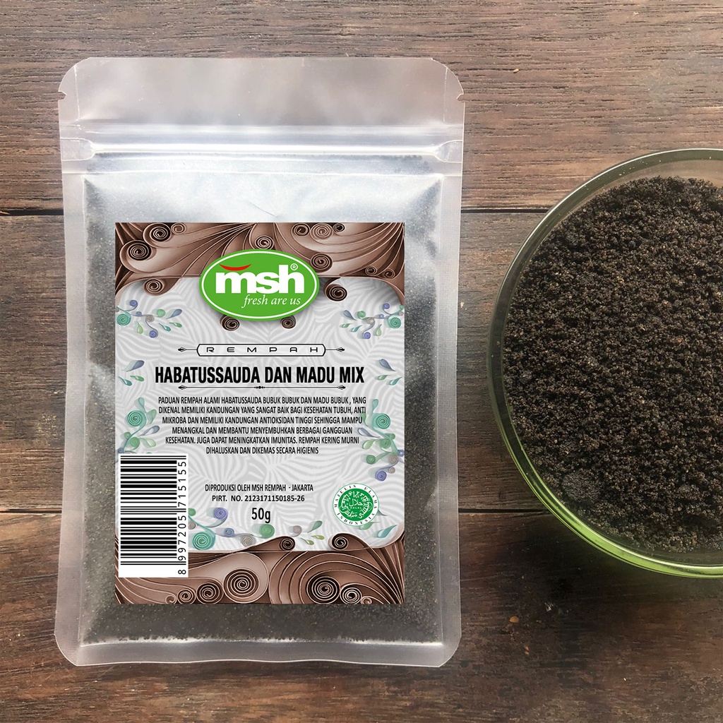 

Msh Habbatussauda Dan Madu Mix 50 g