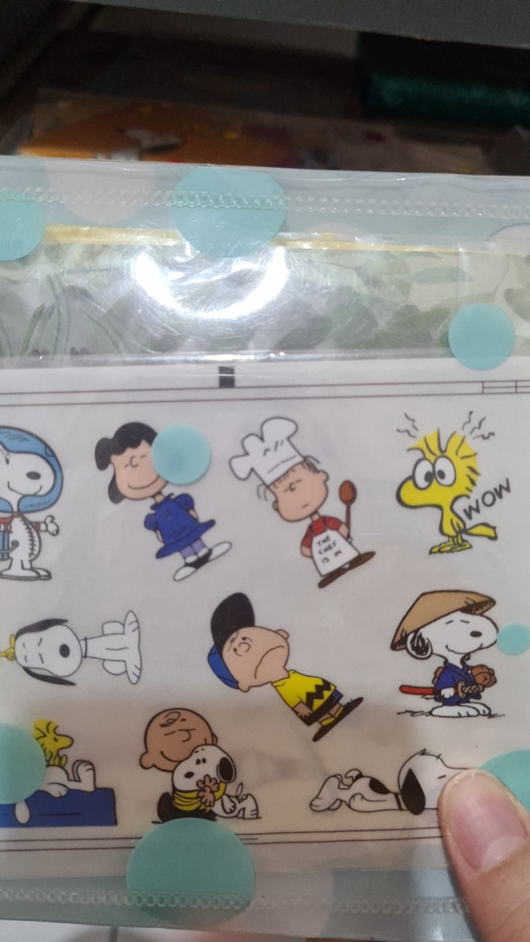 Stiker Pvc Mini Anti Air Motif Kartun Anjing Lucu Untuk Dekorasi Case Handphonekoperalatan Tulis