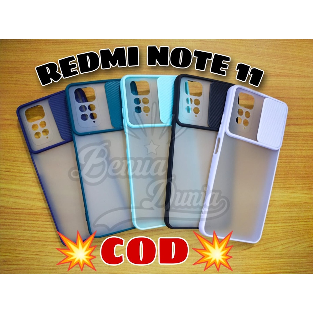 CASE SLIDE XIAOMI REDMI NOTE 11 -REDMI NOTE 11 PRO // SOFTCASE SLEDING PROTECTION - BD