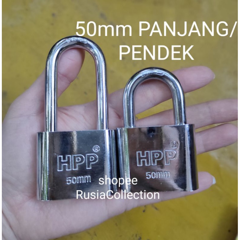 Gembok 30mm Gembok 40mm gembok 50mm gembok 60mm panjang HPP , gembok pagar , gembok cakram
