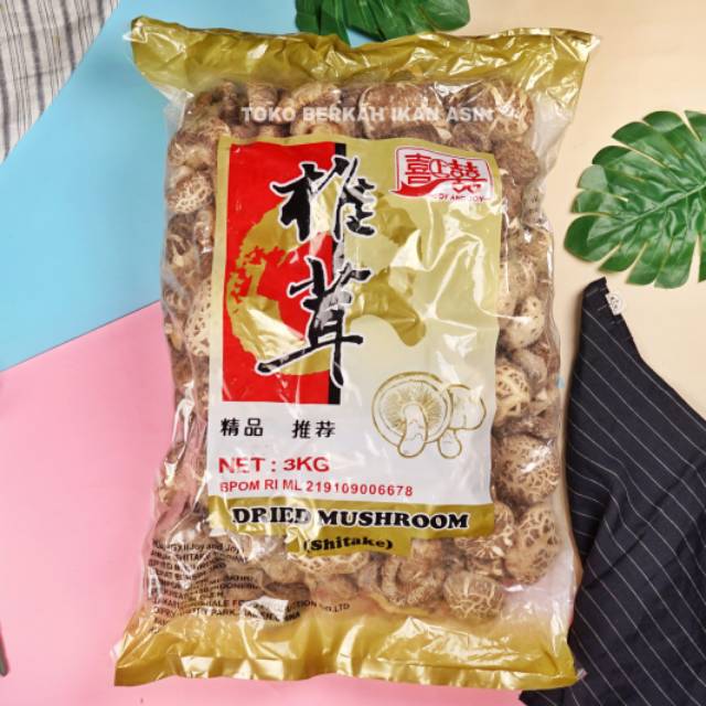

Jamur Shitake 3kg Import GRADE A / Hioko Shiitake Shintake Hioco Hioko