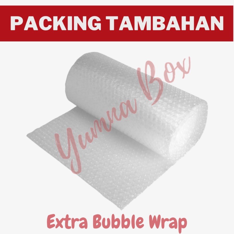 

[YumnaBox] Packing Tambahan Extra Bubble Wrap Pelindung Supaya Paket Lebih Aman