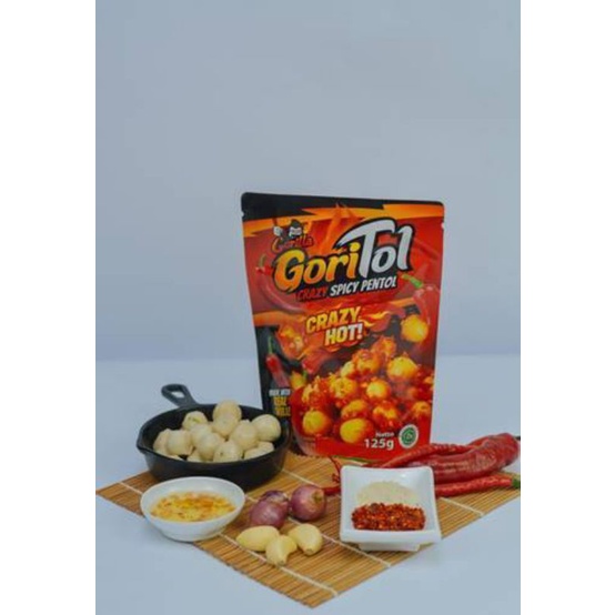 

Gorilla Pentol Goreng Pedas GoriTol 125 Gr Crazy spicy pentol