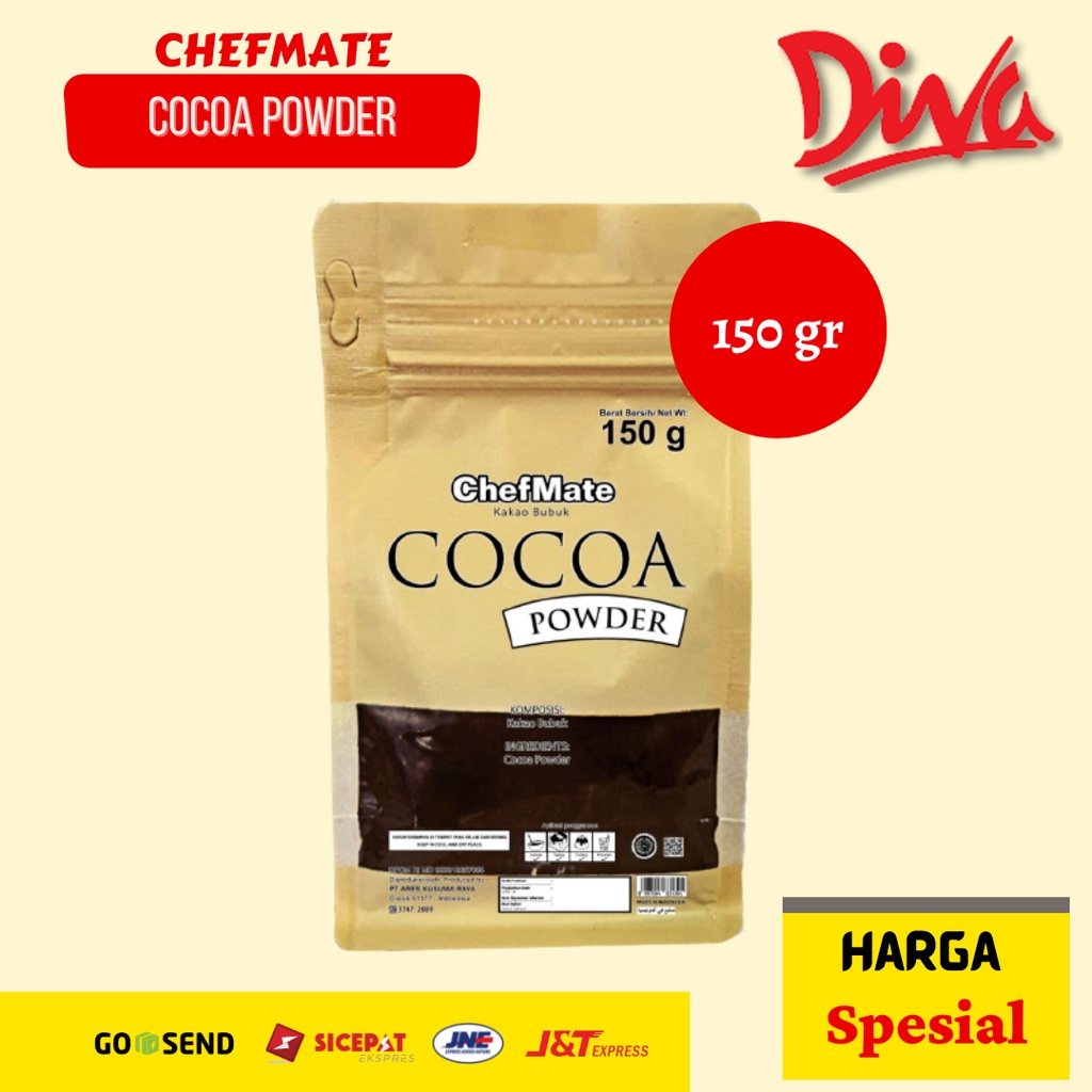 

[150gr] Chefmate Cocoa Powder - Bubuk Kakao