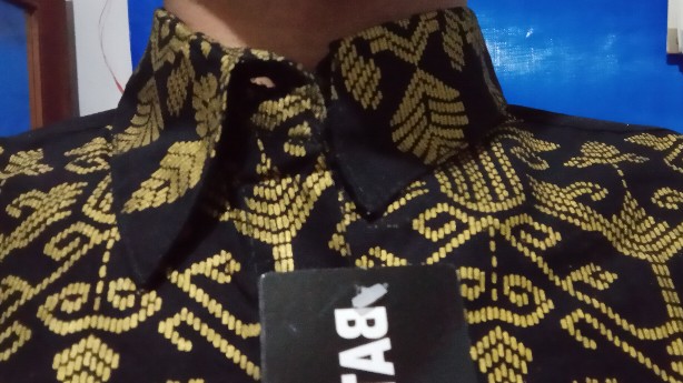 Kemeja Batik Prada Anjani Gold/panjang