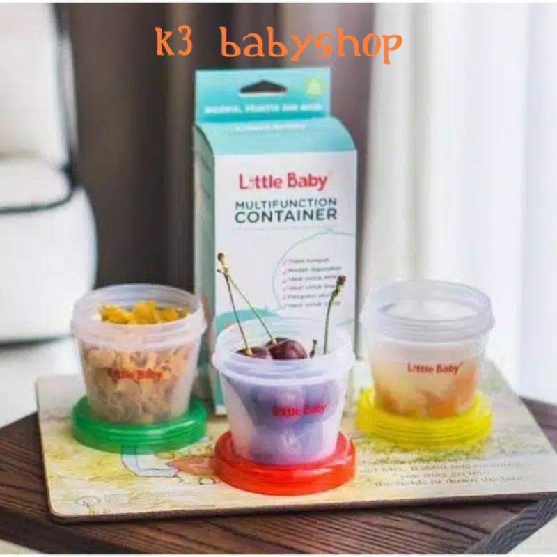 Multifunction Container Little Baby 120ml 160ml 120 160 kontainer susu wadah makanan MPASI bayi