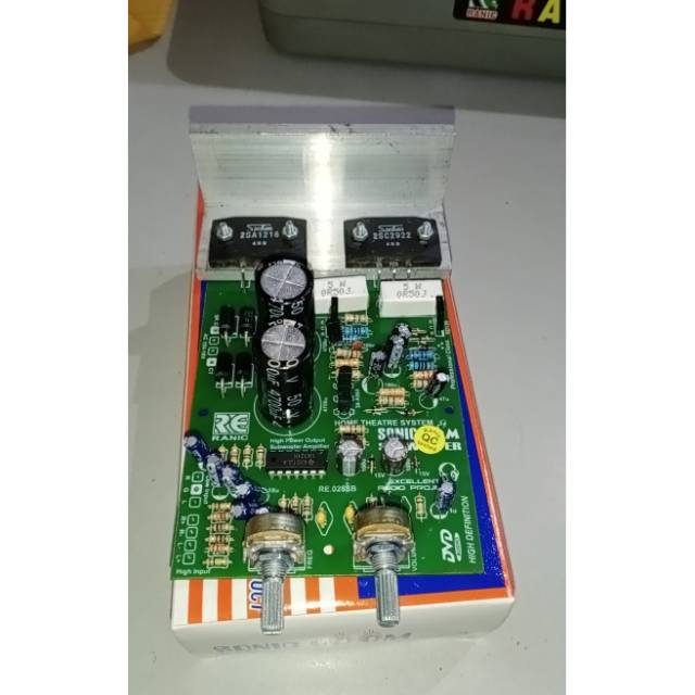 Kit aktif subwoofer sonic boom 300w