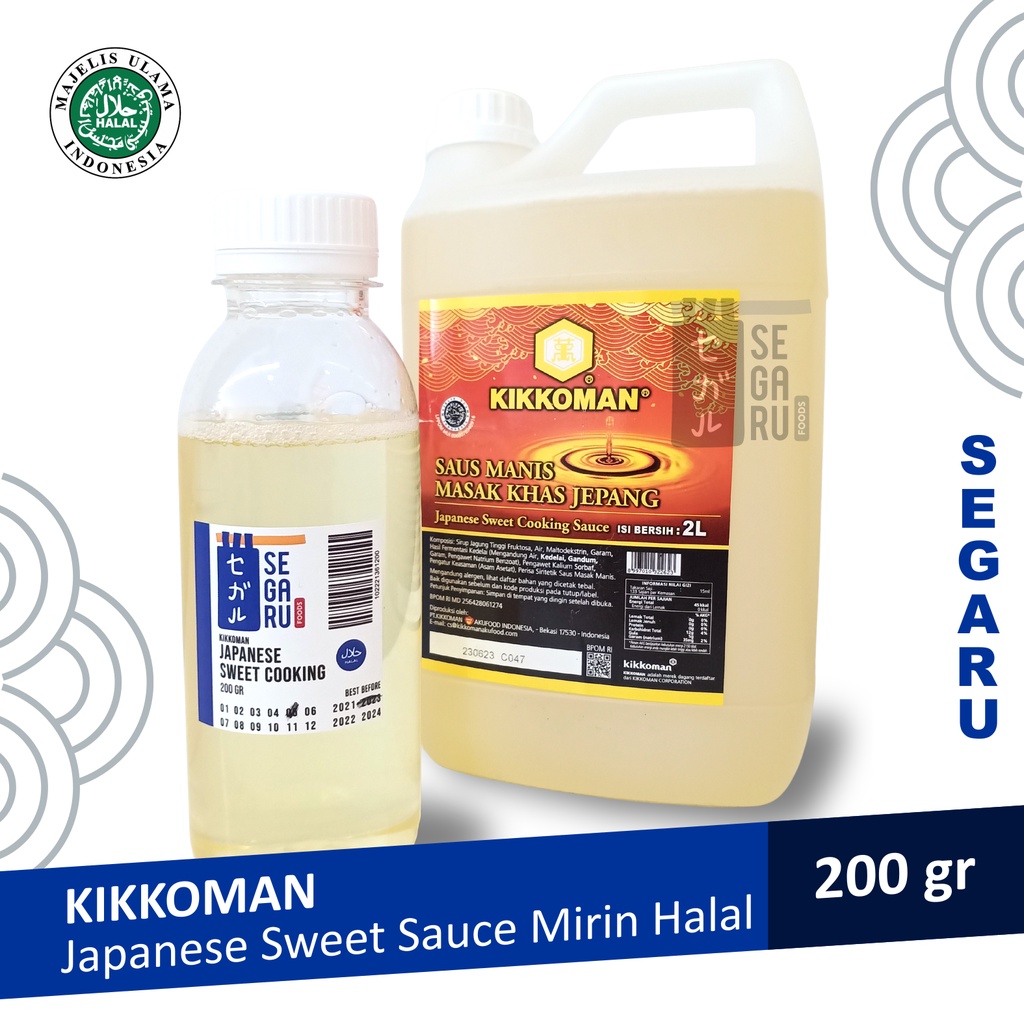 Kikkoman Japanese Sweet Sauce Mirin Halal 200 Gram