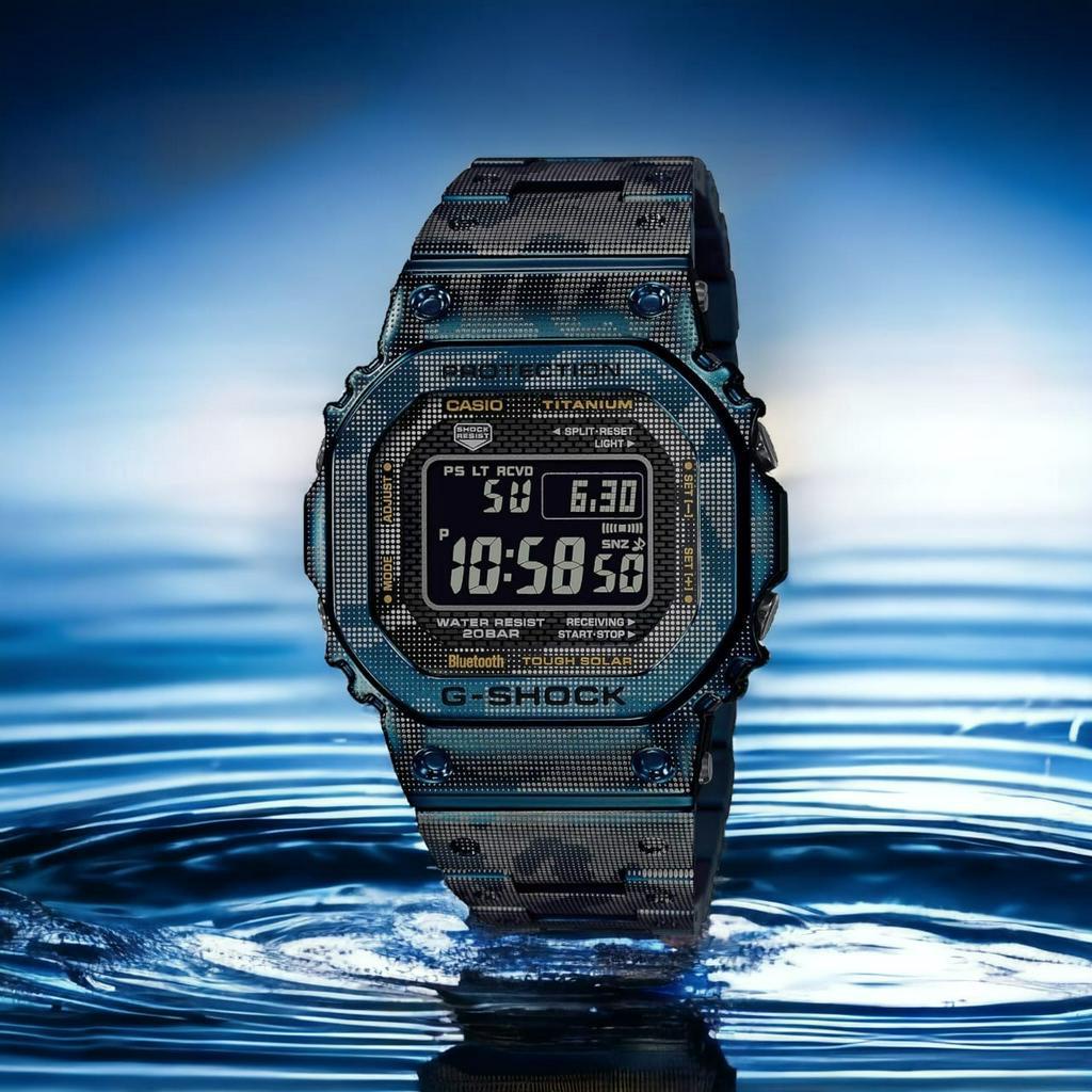 GSHOCK GWM B-5000 ORIGINAL JAM TANGAN PRIA CASIO DW 5600 GMW RANTAI