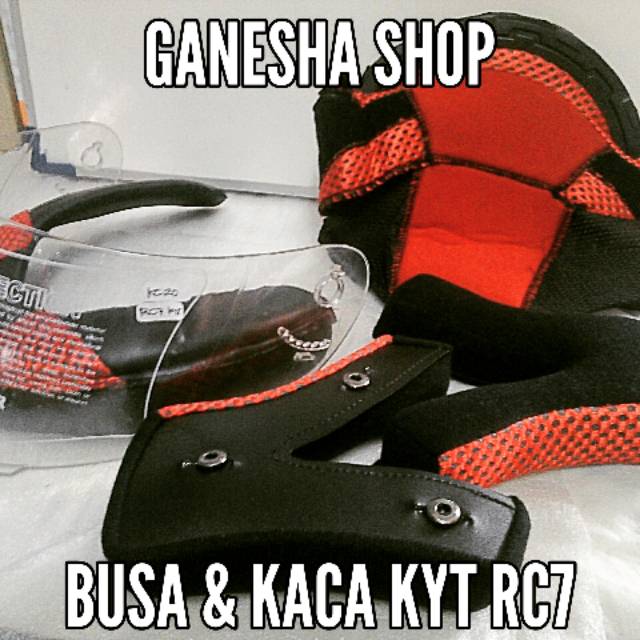 BUSA HELM KYT RC7 & KACA HELM KYT RC7 CLEAR