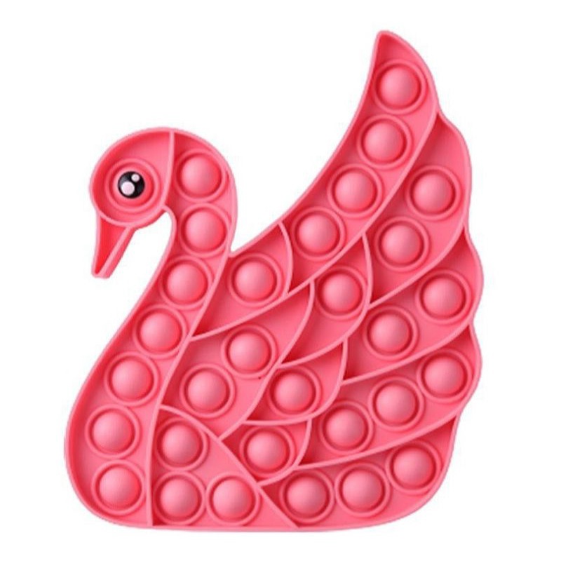 Pop It Fidget Toy Mainan Anak Tekan Gelembung Bubble Push Pop it-Swan