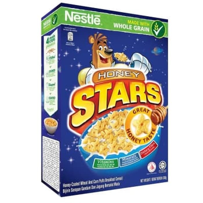 

#HANDCARRY Nestle Honey Stars Cereal 300g - UFOHCR1709