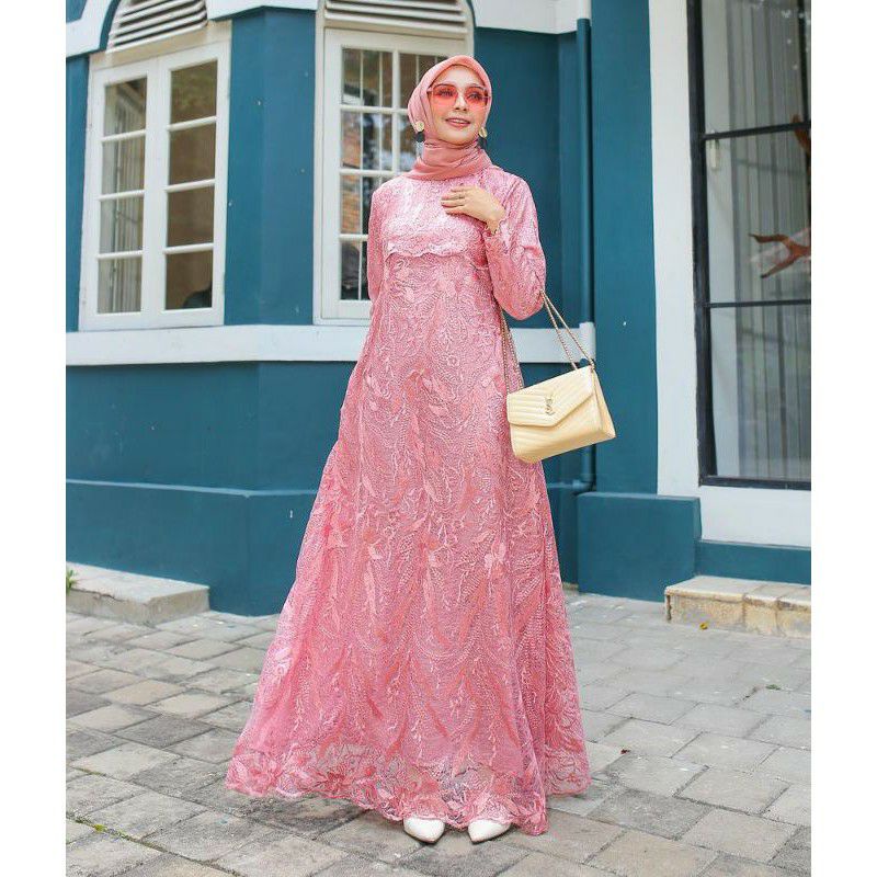 COD GAMIS KEBAYA SPIDER PREMIUM/GAMIS KEBAYA PESTA/GAMIS KEBAYA TERLARIS