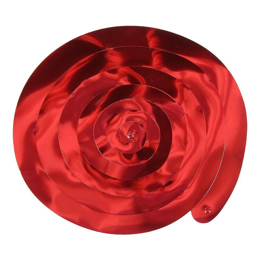 R-FLOWER Liontin Spiral Dekorasi Ruangan snowflake elk Foil