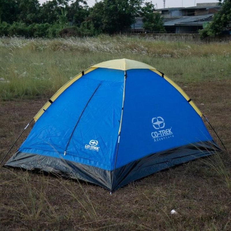 Tenda cotrek alpen 2p co-trek Q090 single layer camping hiking kemah outdoor outbound single layer 2