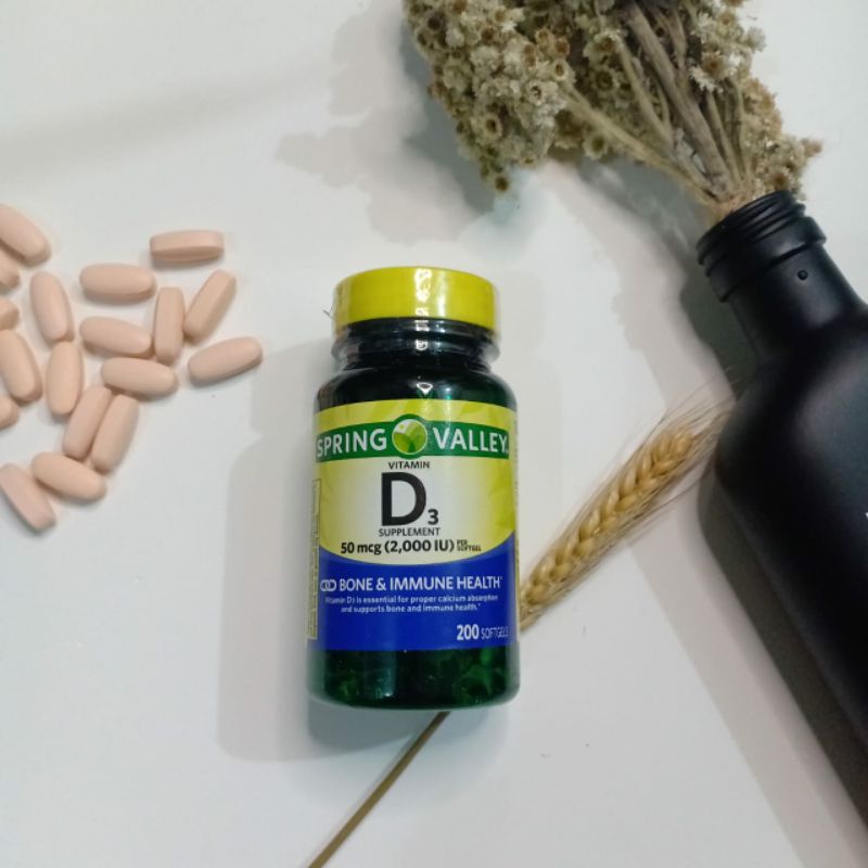 SPRING VALLEY VIT D3 (2000IU)