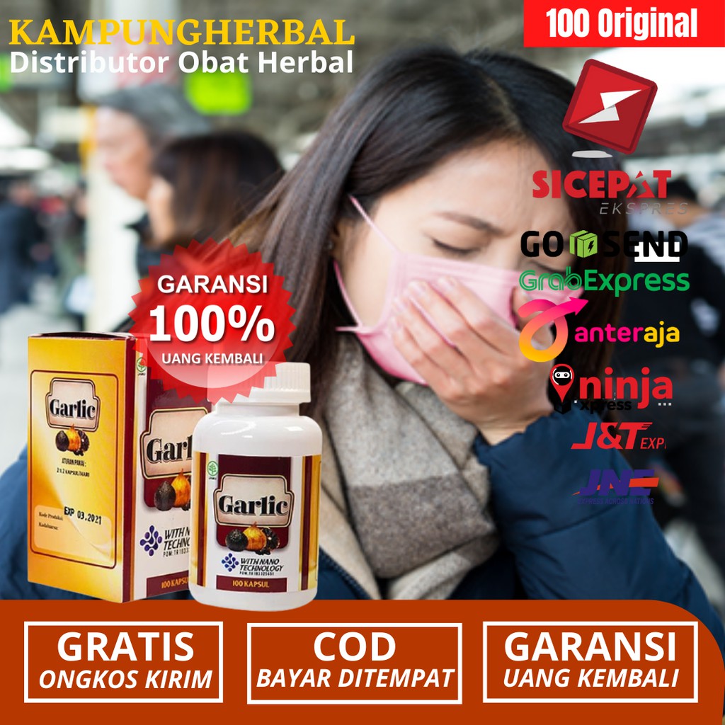 Obat Fibrosis Paru Basah_Fibrosis Paru Kering_Infeksi Paru_Gangguan Pernapasan_Black Garlic