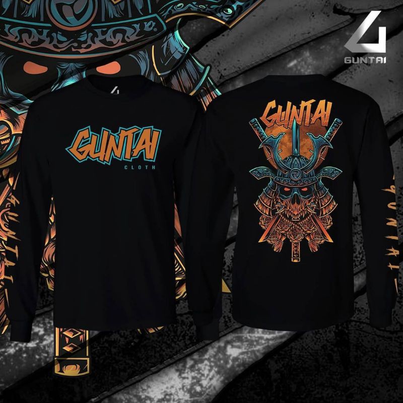 Kaos / T-shirt Guntai Lengan Panjang | GT 18