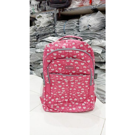 Ransel Love+My Bottle Size Besar tas anak sekolah perempuan Remaja backpack Korean