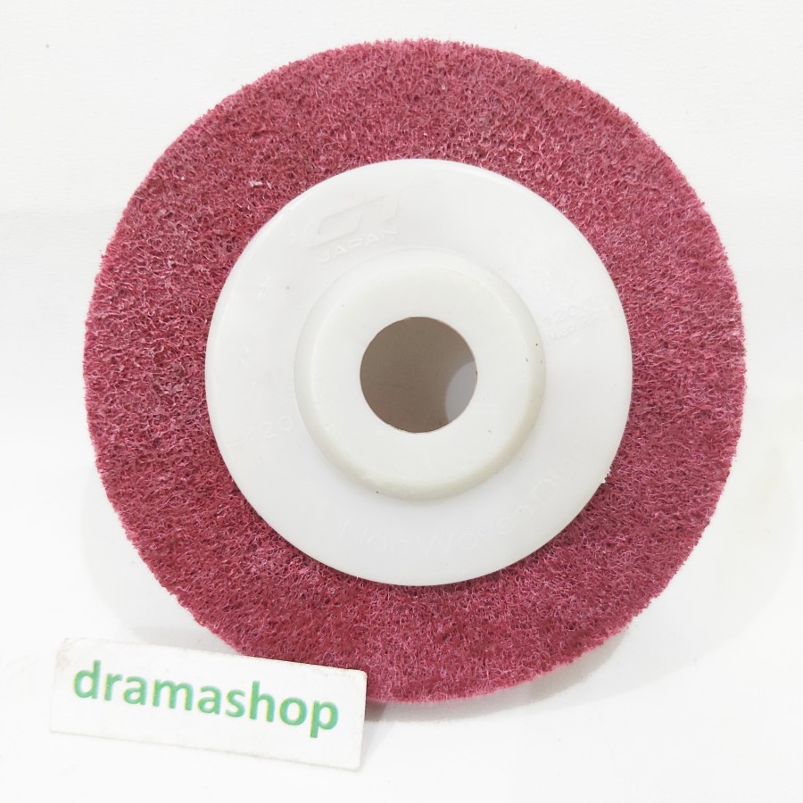 Mata gerinda amplas non woolen grit 120 dramashop