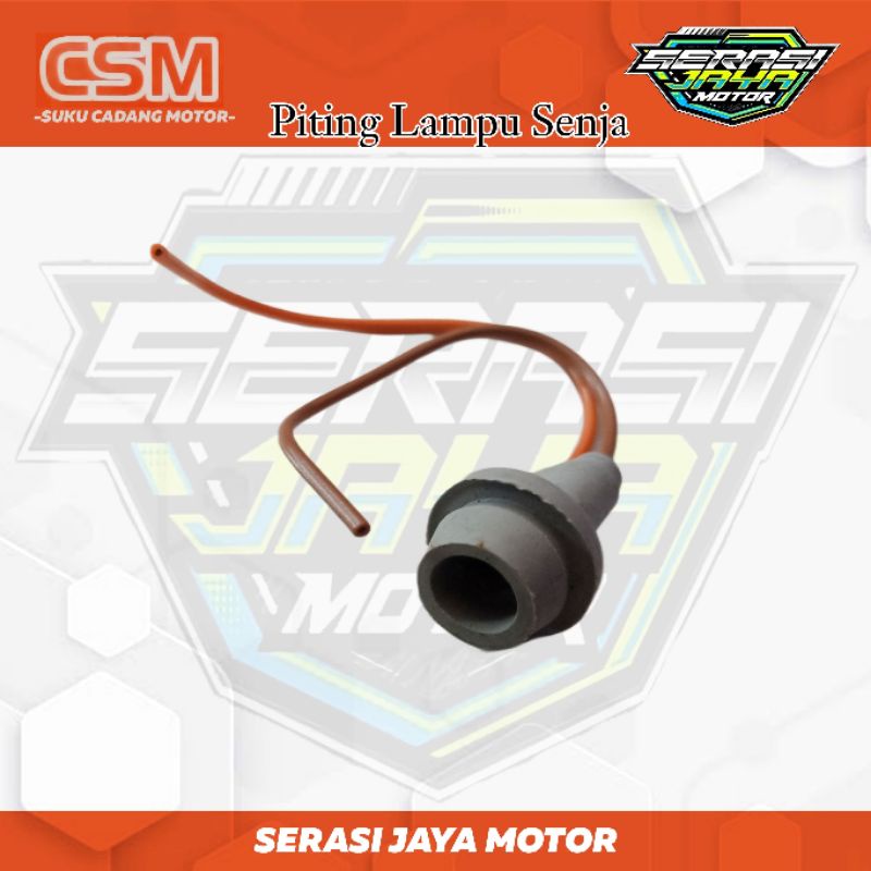 Piting Lampu Senja / Soket Piting Lampu Senja (Universal)