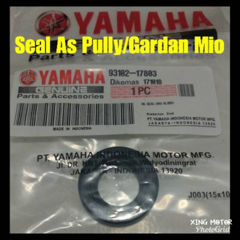 SIL SEAL AS PULLY GARDAN MIO