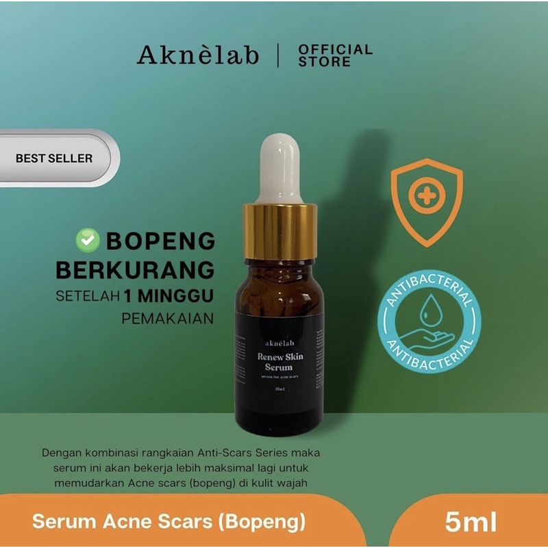 1 paket rangkaian anti scars (menghilangkan bopeng)