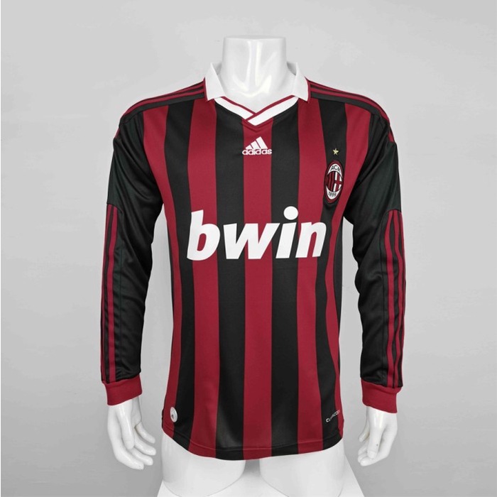 Jersey Retro AC Milan Home 2009/10 Lengan Panjang