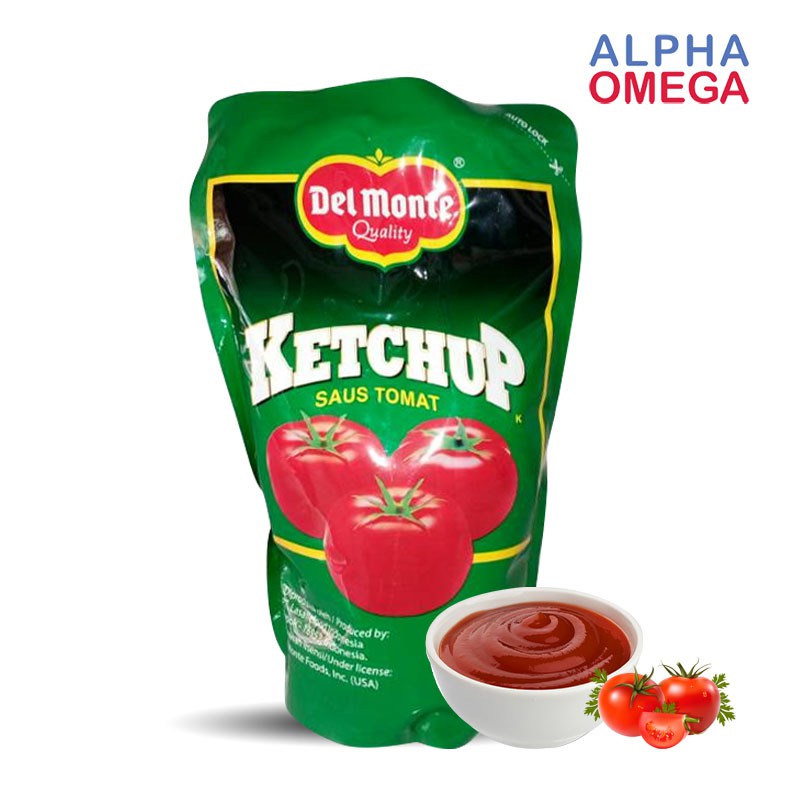 

DELMONTE SAUS TOMAT KEMASAN POUCH 1 KG - DEL MONTE ORIGINAL TOMATO KETCHUP