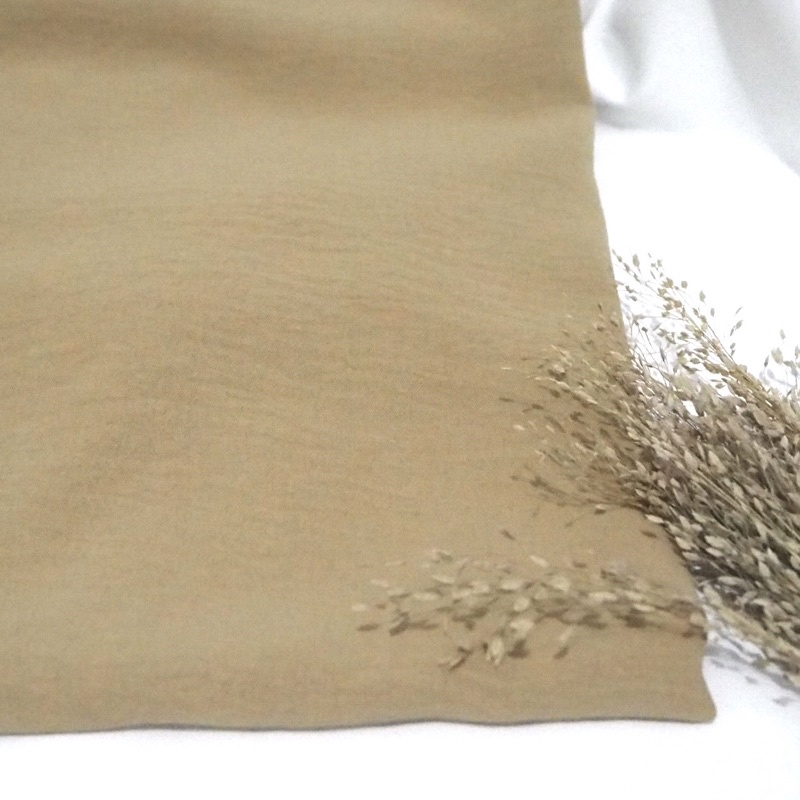 Pashmina Crinkle Premium / MEEDA Pashmina Syari 200x100 cm-Cream