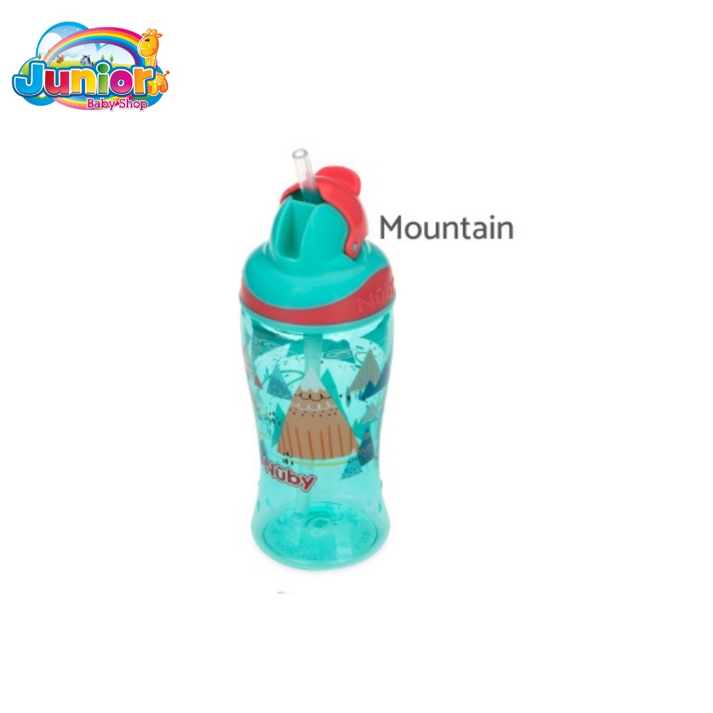 Nuby 360ml Sport Bottle Flipit Straw